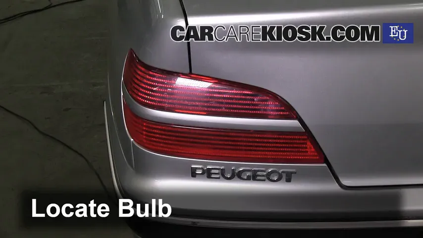 2000 Peugeot 406 LX HDi 2.0L 4 Cyl. Turbo Diesel Lights Brake Light (replace bulb)